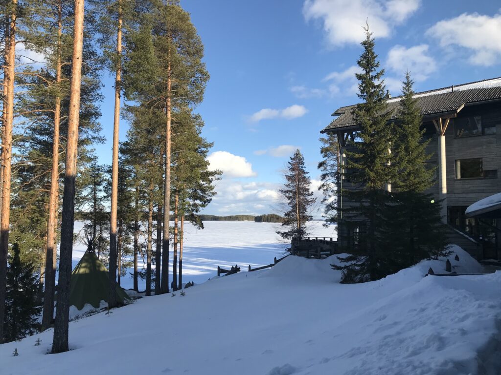 Hotel Kalevala in Winter