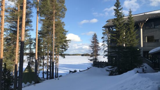 Hotel Kalevala in Winter